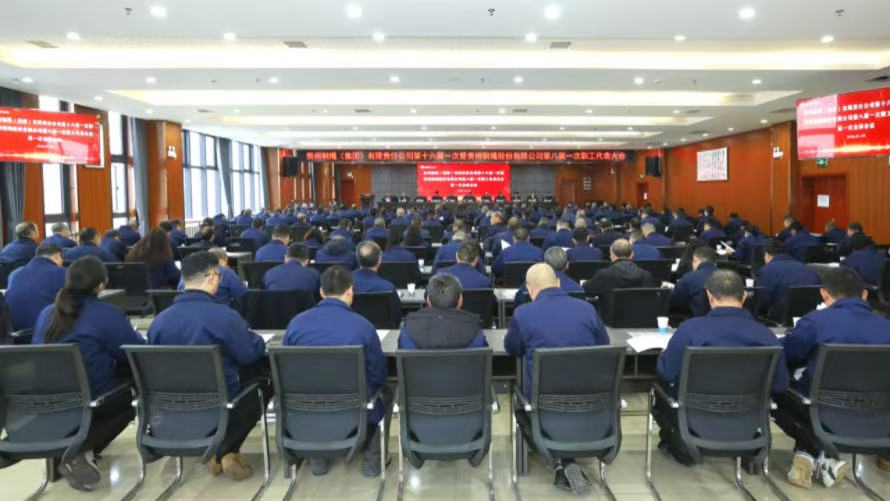 集團公司第十六屆一次暨股份公司第八屆一次職工代表大會強調：堅定信心決心，勇于擔當作為，奮力譜寫高質量發展新篇章